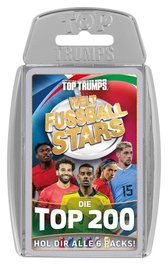 Winning Moves World Football Stars jeu de cartes 200 Pack (Allemand)