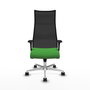Piqueras y Crespo Chaise de Bureau Albacete Vert et Noir