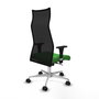 Piqueras y Crespo Chaise de Bureau Albacete Vert et Noir