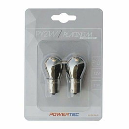 M-Tech PowerTec Platinum BAU15S PY21W S25 21W 12V Chrome