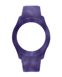 WATXANDCO Bracelet de montre en silicone 43mm Lila