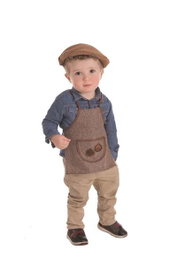 Creaciones Llopis Déguisement Vendeur de châtaignes Marron 1-2 ans