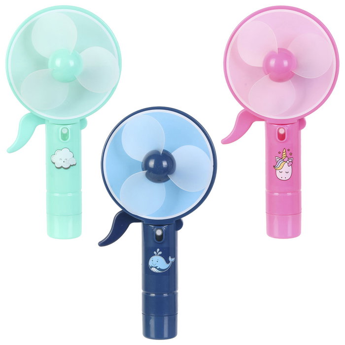 Jeux 2 momes Ventilateur portable avec pulvérisateur d'eau Jeux 2 momes Ventilateur portable avec pulvérisateur d'eau