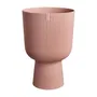 Elho Pot de fleurs intérieur Vibes Fold Coupe Rose Ø 29.5 x H 45 cm 100% recyclé - Design tendance et pratique