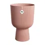 Elho Pot de fleurs intérieur Vibes Fold Coupe Rose Ø 29.5 x H 45 cm 100% recyclé - Design tendance et pratique
