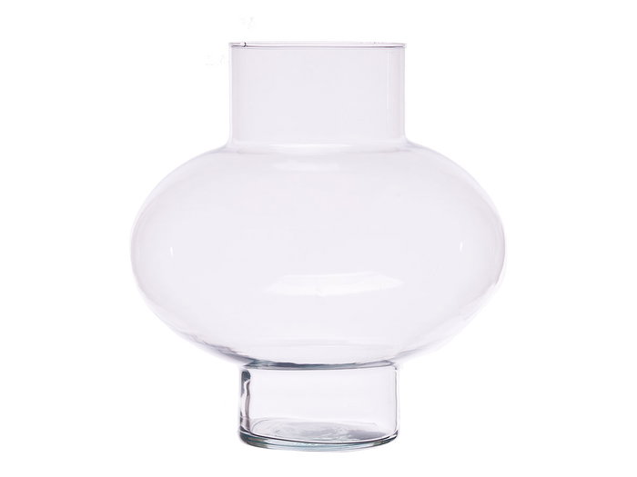 Giftdecor Jarron Cristal Cloud 30 cm Verre Transparent - Décoration Maison
