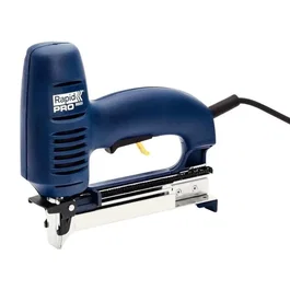 RAPID Agrafeuse électrique professionnelle PRO R553 pour tissus, moquette, cuir - Agrafes 53, clous 8 - 8-20 mm, puissante et robuste