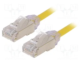 PANDUIT Câble de raccordement Cat 6a F/UTP 5m RJ45 jaune
