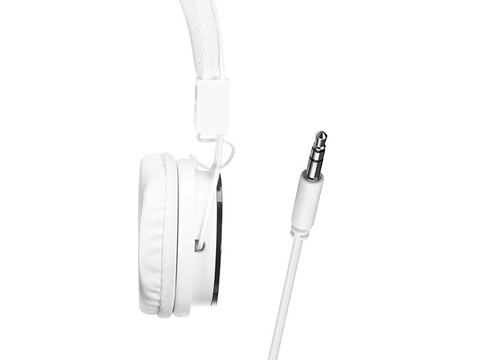 Argon Casque Audio Filaire Blanc 18 x 6,5 x 6,5 cm Plastique (Set de 12)