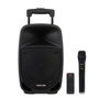 Fonestar Malibu - 308 Enceinte Portable Bluetooth USB microSD FM avec Micro UHF, 100 W, Batterie Li-ion, Trolley