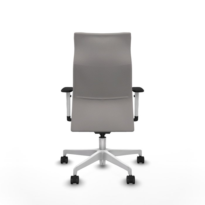 Piqueras Y Crespo Fauteuil Albacete Blanc avec mécanisme synchrone et bras 1D
