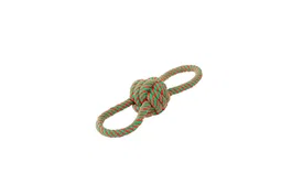 Freedog ROPE BALL CHRISTMAS DOBLE ASA 30cm