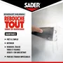 Sader - Enduit de Rebouchage Prêt à l'Emploi - Pour Trous et Fissures jusqu'à 1 cm - Pour Plâtre, Béton, Brique - Tube 330 g