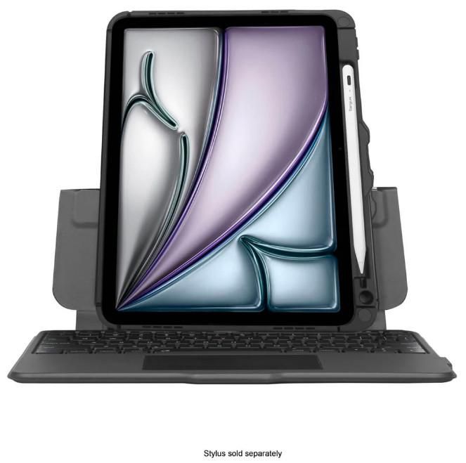Targus VersaVu - Étui clavier Bluetooth AZERTY rétroéclairé avec trackpad pour iPad Air (M2) 11", iPad (10e gén.) 10.9", iPad Air (5e et 4e) et iPad Pro 11" Targus VersaVu - Étui clavier Bluetooth AZERTY rétroéclairé avec trackpad pour iPad Air (M2) 11", iPad (10e gén.) 10.9", iPad Air (5e et 4e) et iPad Pro 11"