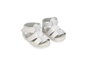 Muñecas Arias - Set de sandales blanches pour poupées de 45 cm - Accessoire de chaussures pour figurines