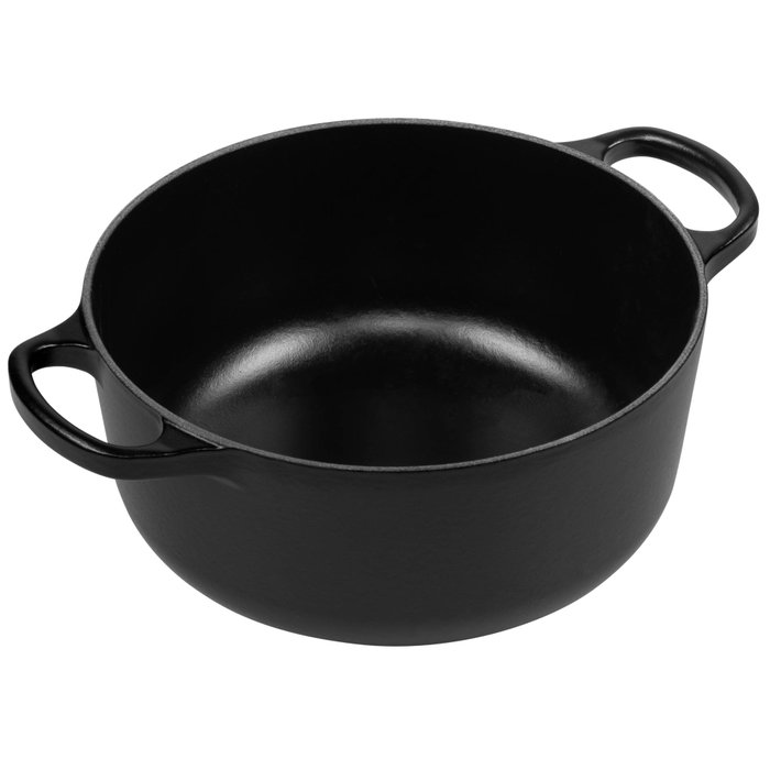 Le Creuset Signature Rôtissoire ronde 20cm noir mat