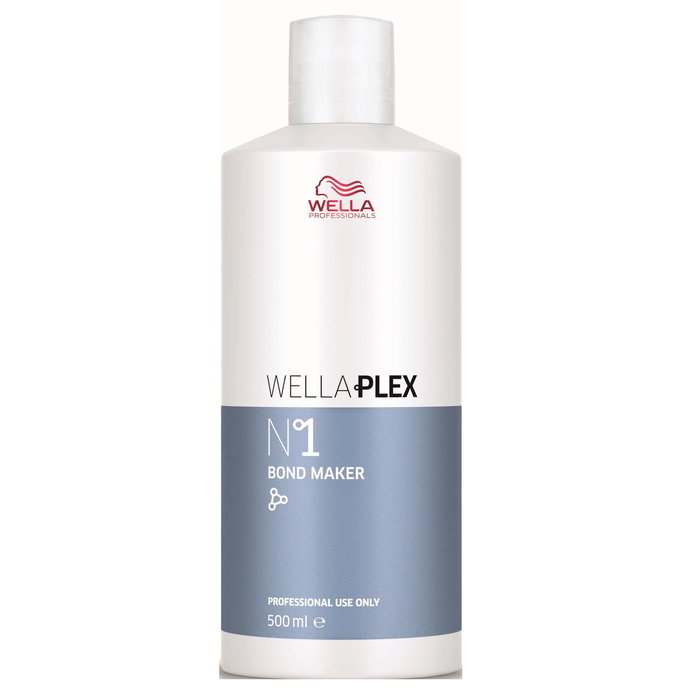 Wella Professionals Wellaplex Bond Marker Crème capillaire réparatrice réduction des dommages 500 ml pour cheveux Wella Professionals Wellaplex Bond Marker Crème capillaire réparatrice réduction des dommages 500 ml pour cheveux
