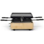 Livoo DOC311 Appareil à raclette 4 personnes, 800W, Noir et beige