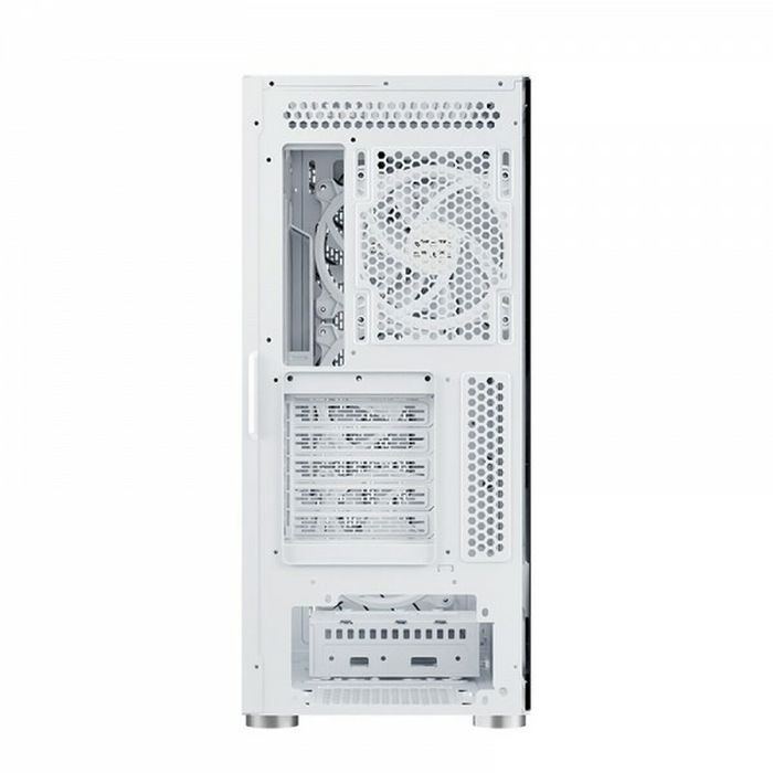 Boîtier ATX semi-tour Nfortec NF-CS-NERVIA-W Blanc