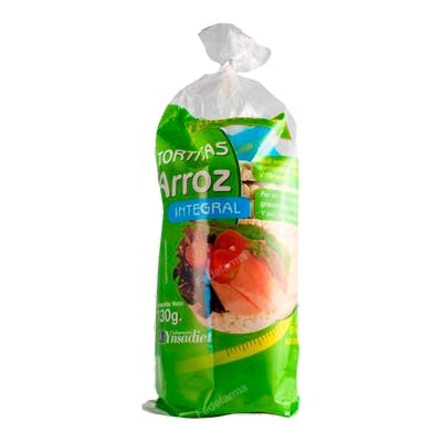 HIJAS DEL SOL Tortas de riz complètes avec sel 130 g HIJAS DEL SOL Tortas de riz complètes avec sel 130 g