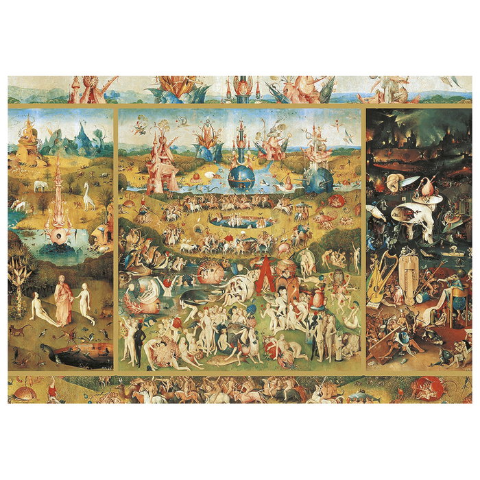 Educa Puzzle 2000 pièces Le Jardin des Délices 18505 en espagnol - Puzzle adulte +14 ans