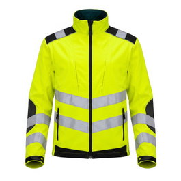 WOLFPACK LINEA PROFESIONAL Veste Softshell haute visibilité Jaune fluo XL