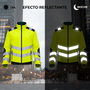 WOLFPACK LINEA PROFESIONAL Veste Softshell haute visibilité Jaune fluo XL