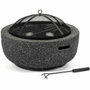 Fieldmann Brasero FZG 1030G en Fonte Gris