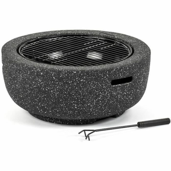 Fieldmann Brasero FZG 1030G en Fonte Gris