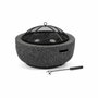 Fieldmann Brasero FZG 1030G en Fonte Gris