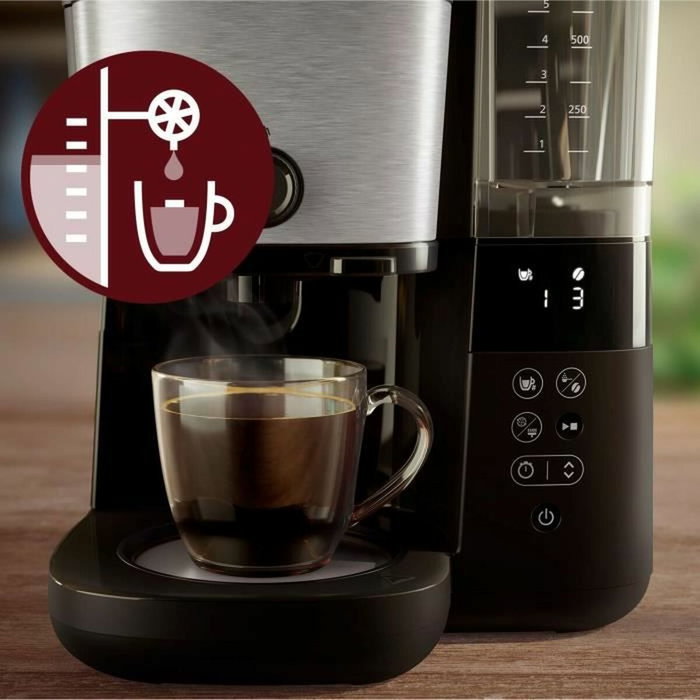Philips HD7888/01 Grind & Brew - Cafetière filtre avec broyeur intégré Philips HD7888/01 Grind & Brew - Cafetière filtre avec broyeur intégré