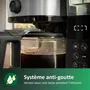 Philips HD7888/01 Cafetière filtre Grind & Brew avec broyeur intégré - Programmable - Capacité 1.25L (10 tasses) - Maintien au chaud - Écran LED
