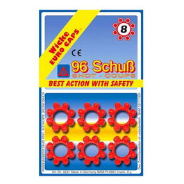 Gonher Ares Fulminantes - Lot de 8 anneaux de 12 coups - Pièces d'artifice pour fêtes et événements