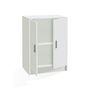 Armoire Forés Blanc ABS Mélamine 59 X 37 X 80 CM