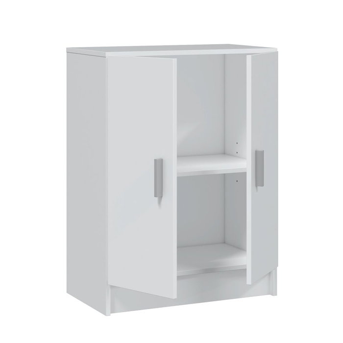 Armoire Forés Blanc ABS Mélamine 59 X 37 X 80 CM Armoire Forés Blanc ABS Mélamine 59 X 37 X 80 CM