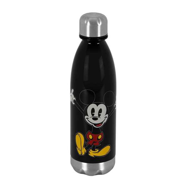 Karactermania Bouteille Mickey Tritan Face 700 ml, bouteille réutilisable en Tritan sans BPA, 27x7x7 cm Karactermania Bouteille Mickey Tritan Face 700 ml, bouteille réutilisable en Tritan sans BPA, 27x7x7 cm