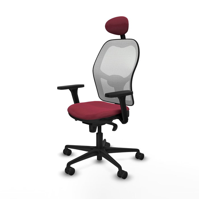 Piqueras y Crespo Chaise de Bureau avec Appui-tête Jorquera 3D036N1 Bordeaux Piqueras y Crespo Chaise de Bureau avec Appui-tête Jorquera 3D036N1 Bordeaux