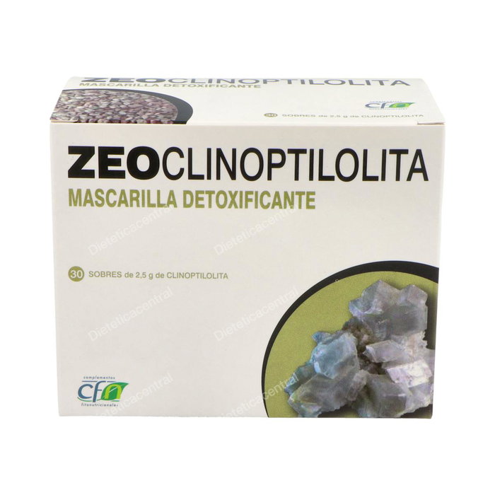 CFN Zeoclinoptilolita 30 sachets masque détoxifiant usage topique CFN Zeoclinoptilolita 30 sachets masque détoxifiant usage topique
