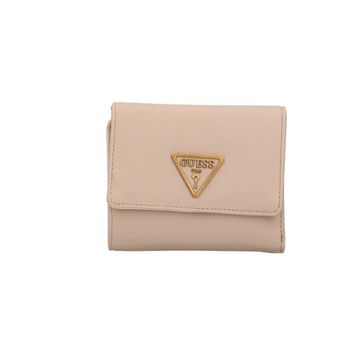 Guess Portefeuille pour femme Destiny, modèle trifold textile compact SWVB78 78430, couleur Champignon Guess Portefeuille pour femme Destiny, modèle trifold textile compact SWVB78 78430, couleur Champignon