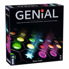 Devir Genial 2024 - Jeu de société stratégique multilingue (espagnol, portugais, catalan)