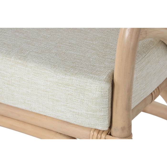Home ESPRIT Chaise de Salle à Manger Esprit Naturel Rotin