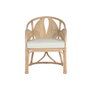 Home ESPRIT Chaise de Salle à Manger Esprit Naturel Rotin