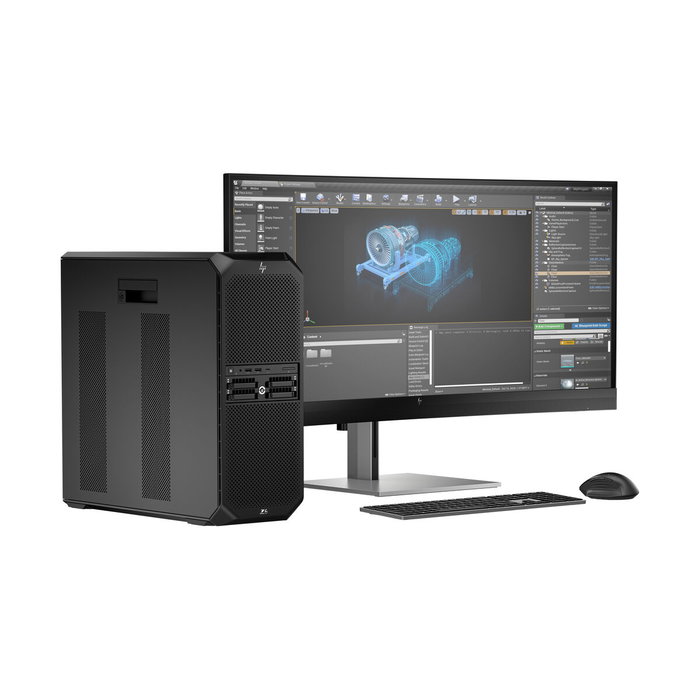 PC de bureau HP Z6 64 GB RAM 1 TB SSD amd ryzen threadripper 7965WX