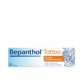Bepanthol Tattoo - Pommade de soin intensif après tatouage 100 g - Avec panthénol pour hydratation et cicatrisation de la peau