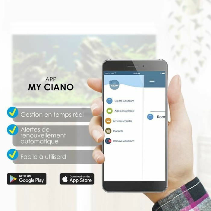 Ciano Pack de cartouches de filtration de rechange Taille L - 3 mois