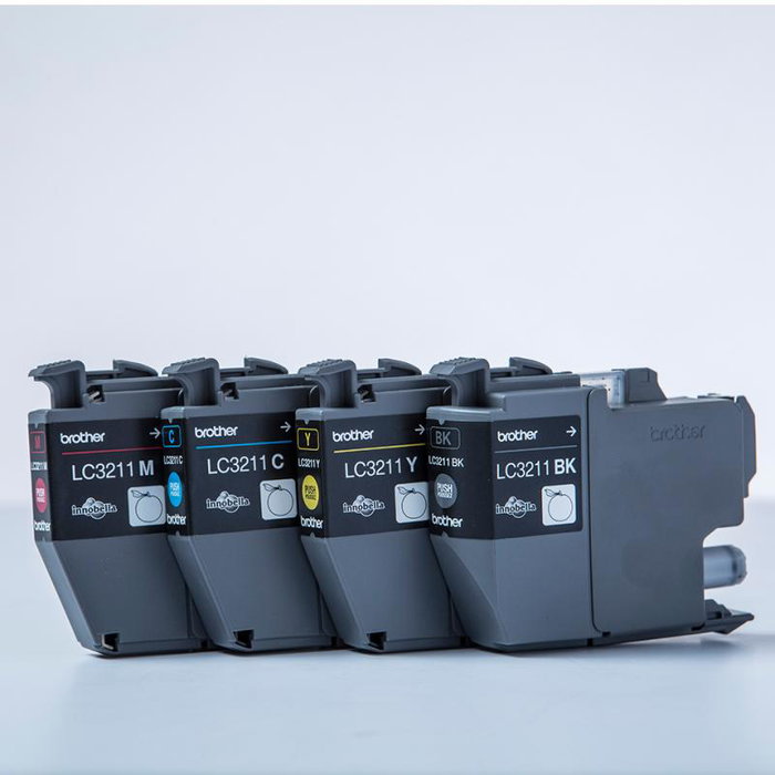 Brother LC3211VALDR Pack Multipack Cartouches d'encre LC 3211 - Noir, Couleur