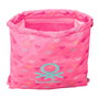 Sac à dos serré par des ficelles Benetton Heart Rose 35 x 40 x 1 cm