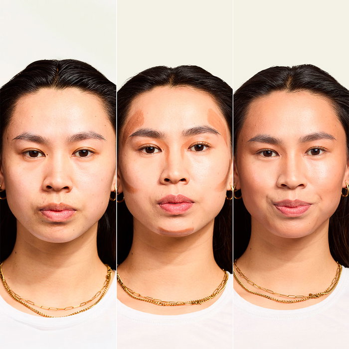 Rimmel London MULTITASKER Bâton de bronzage 3 en 1 #01-Léger 4,5g - Sculptant, bronzant, illuminateur, texture crémeuse, enrichi en vitamines C et E