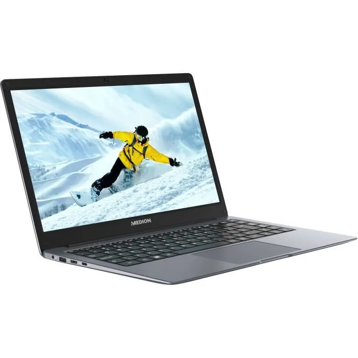 PC Portable Medion Akoya E14223 MD62560 - Écran 14" FHD - Intel Celeron N4120 - RAM 4 Go - eMMC 128 Go - Windows 11 Home S AZERTY