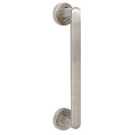 HERRAJES ALK Manillon Inox-Art Heracles C250 C/Roseta Acier Inoxydable Argent 250mm Rosace 50x50mm